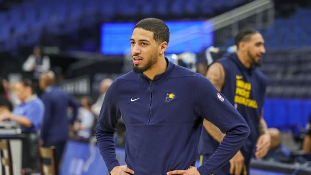 Indiana Pacers guard Tyrese Haliburton